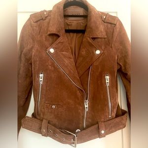 BLANKNYC Suede Moto Jacket